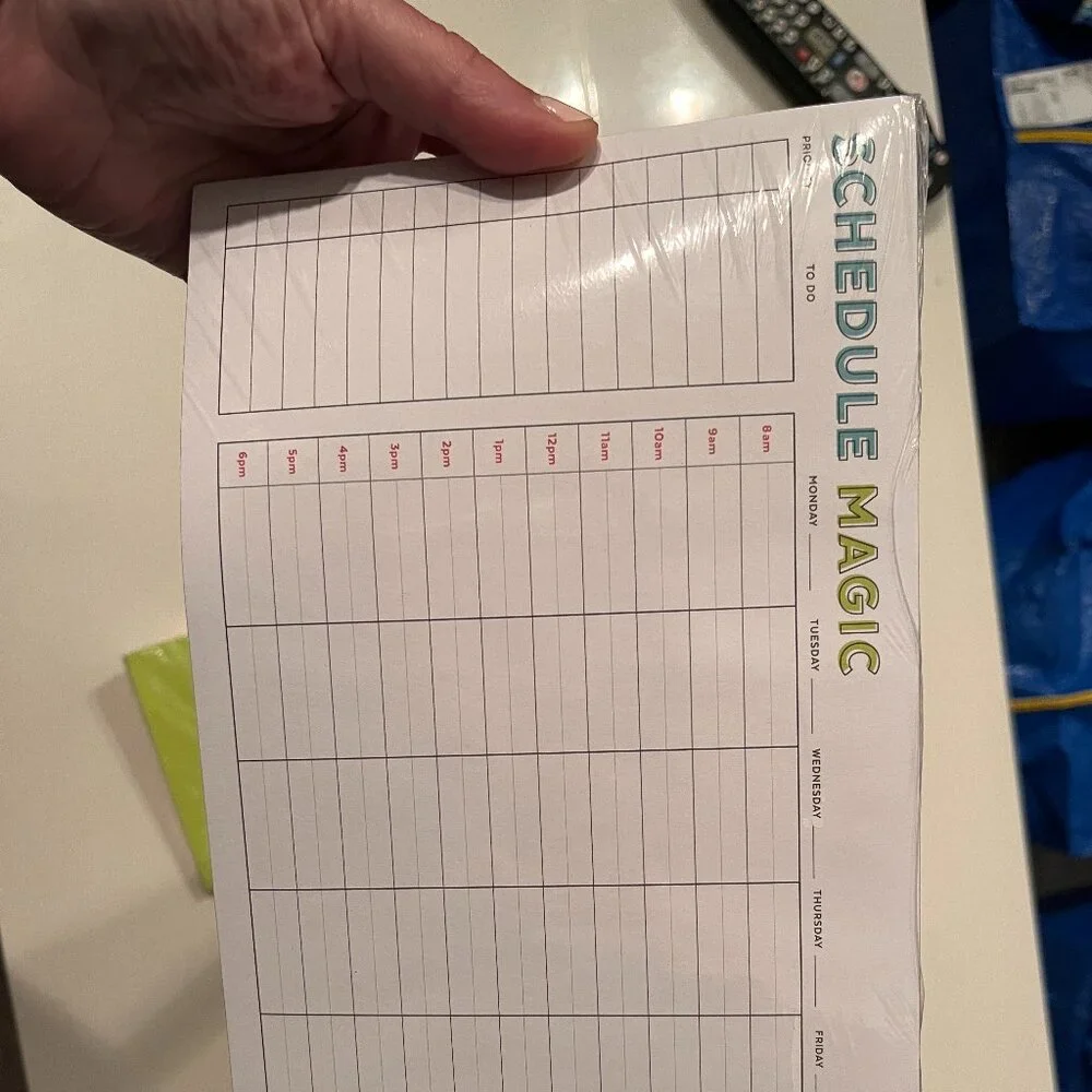 Notepads - To Do List. / Schedule Magic‎ Notepad (new)
